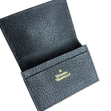 Vivienne Westwood Leather Orb Emblem Card Case