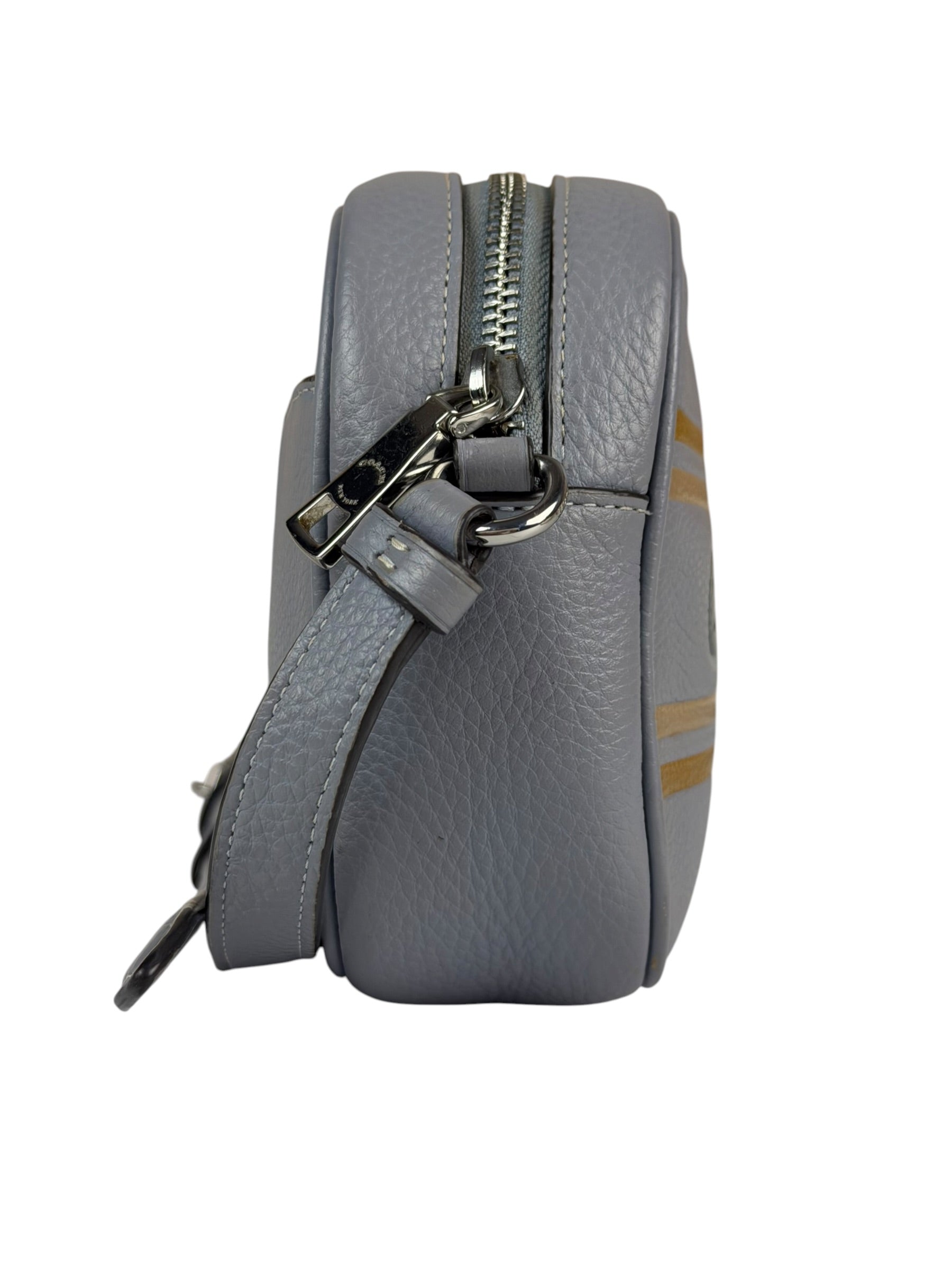 Coach Light Blue Leather Mini Jamie Camera Bag