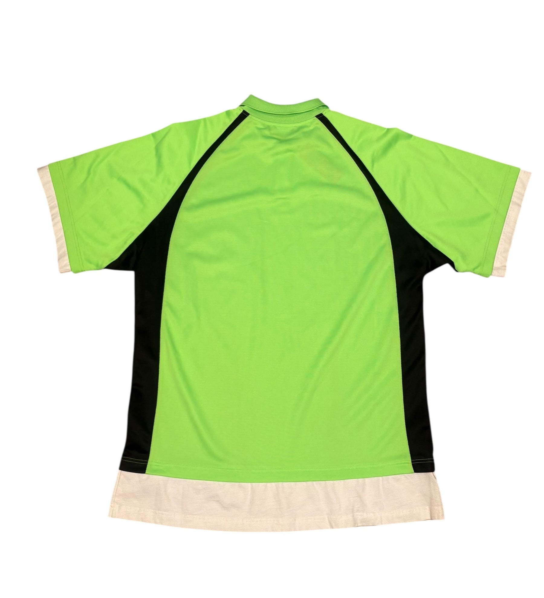 Balenciaga Neon Layered Polo Shirt