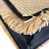 Bvlgari Serpenti Forever Mini Raffia Bag Beige