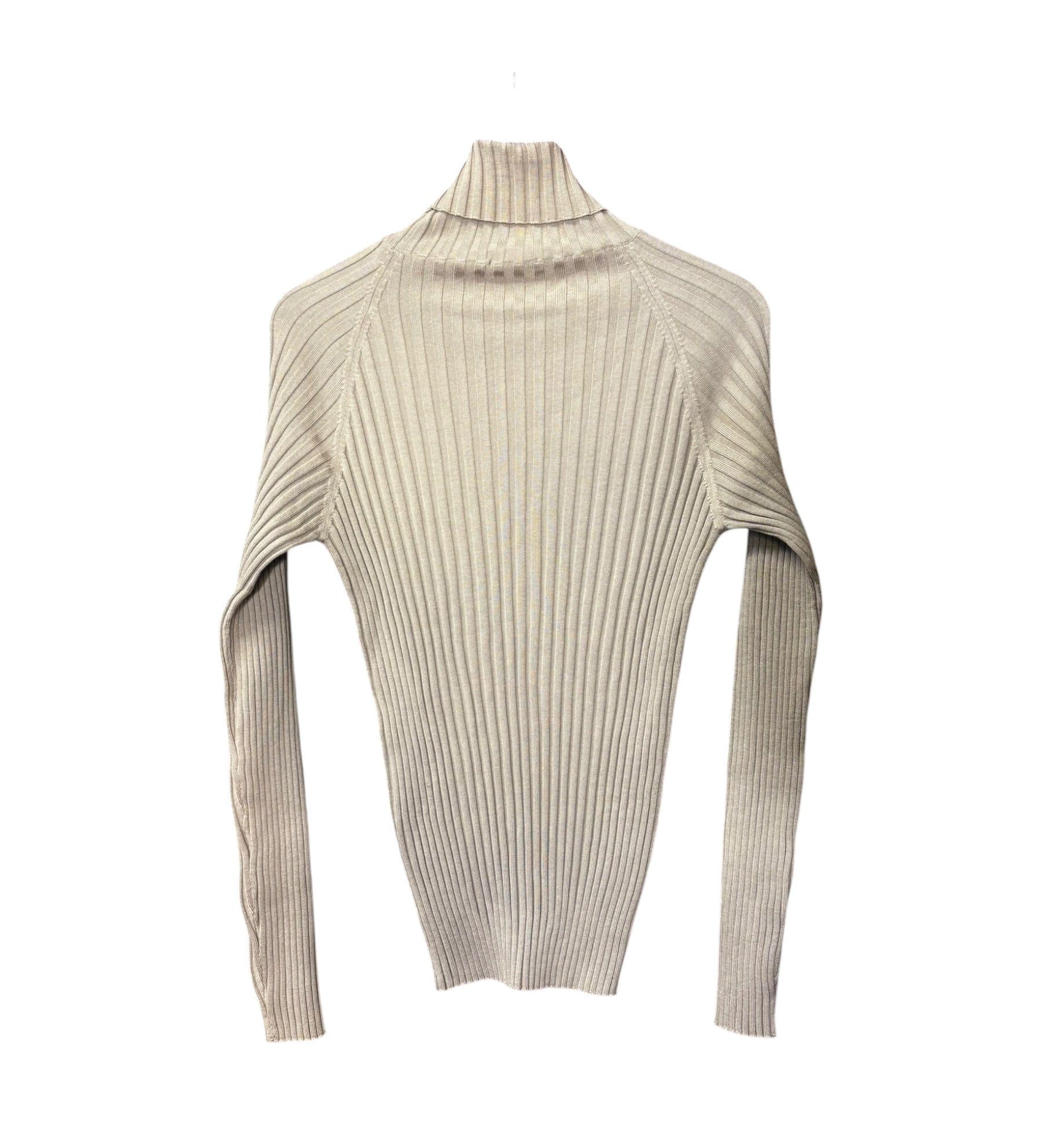 Gucci Vintage Brown Ribbed Turtle Neck Sweater