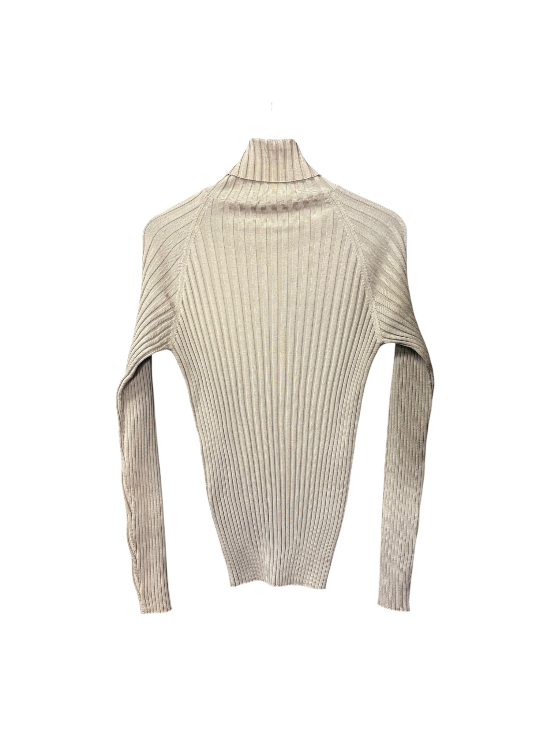 Gucci Vintage Brown Ribbed Turtle Neck Sweater
