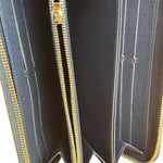 Louis Vuitton Blue Epi Leather Zip Wallet