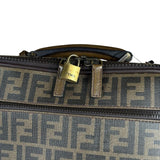 Fendi Vintage Zucca Coated Roller Luggage