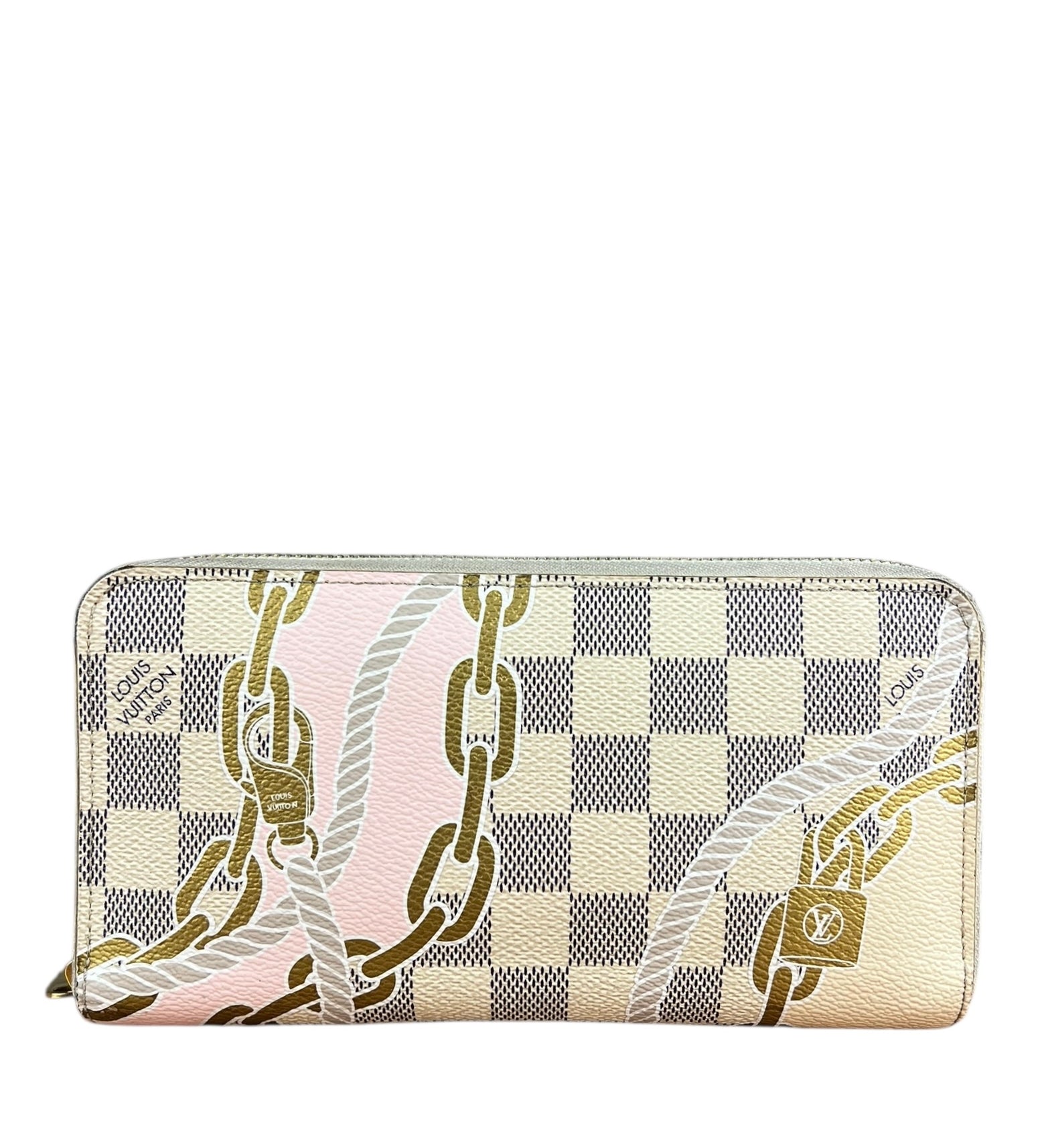 Louis Vuitton Zippy Wallet Limited Edition Nautical Damier