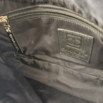 Chanel Sport Line Terrycloth Black Flap Bag 2008