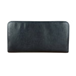 Prada Saffiano Leather Snap Long Wallet Black