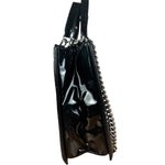 Chanel Black Patent Leather Boy Tote Two-Way Bag 2012