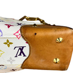 Louis Vuitton White Murakami Judy MM 2Way