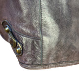 Balenciaga Vintage Purple Classic Motorcycle City Bag
