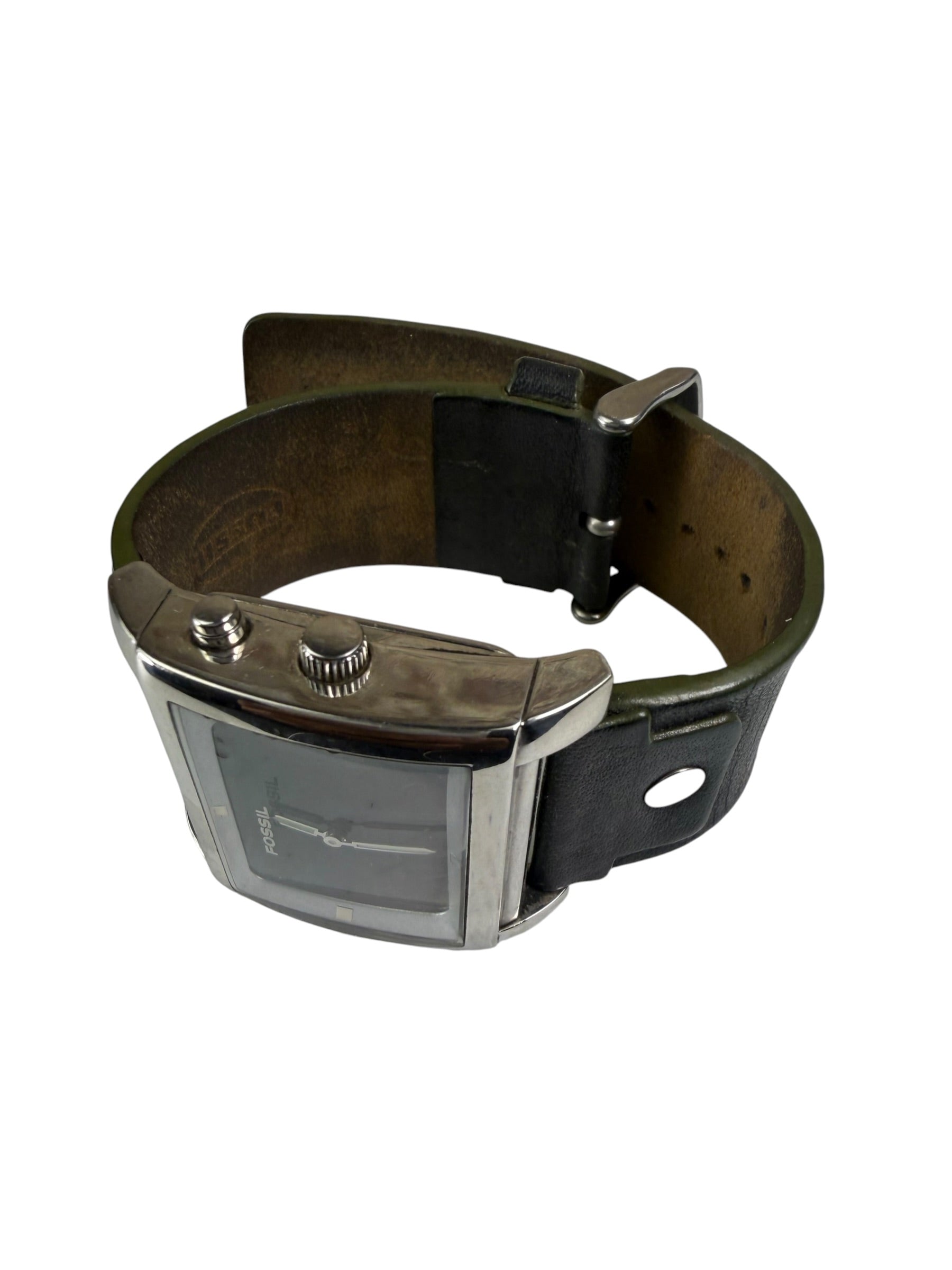 Fossil Big Tic Perspectre Watch Leather Strap