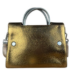 Christian Dior Diorever Gold Leather 2Way Handbag
