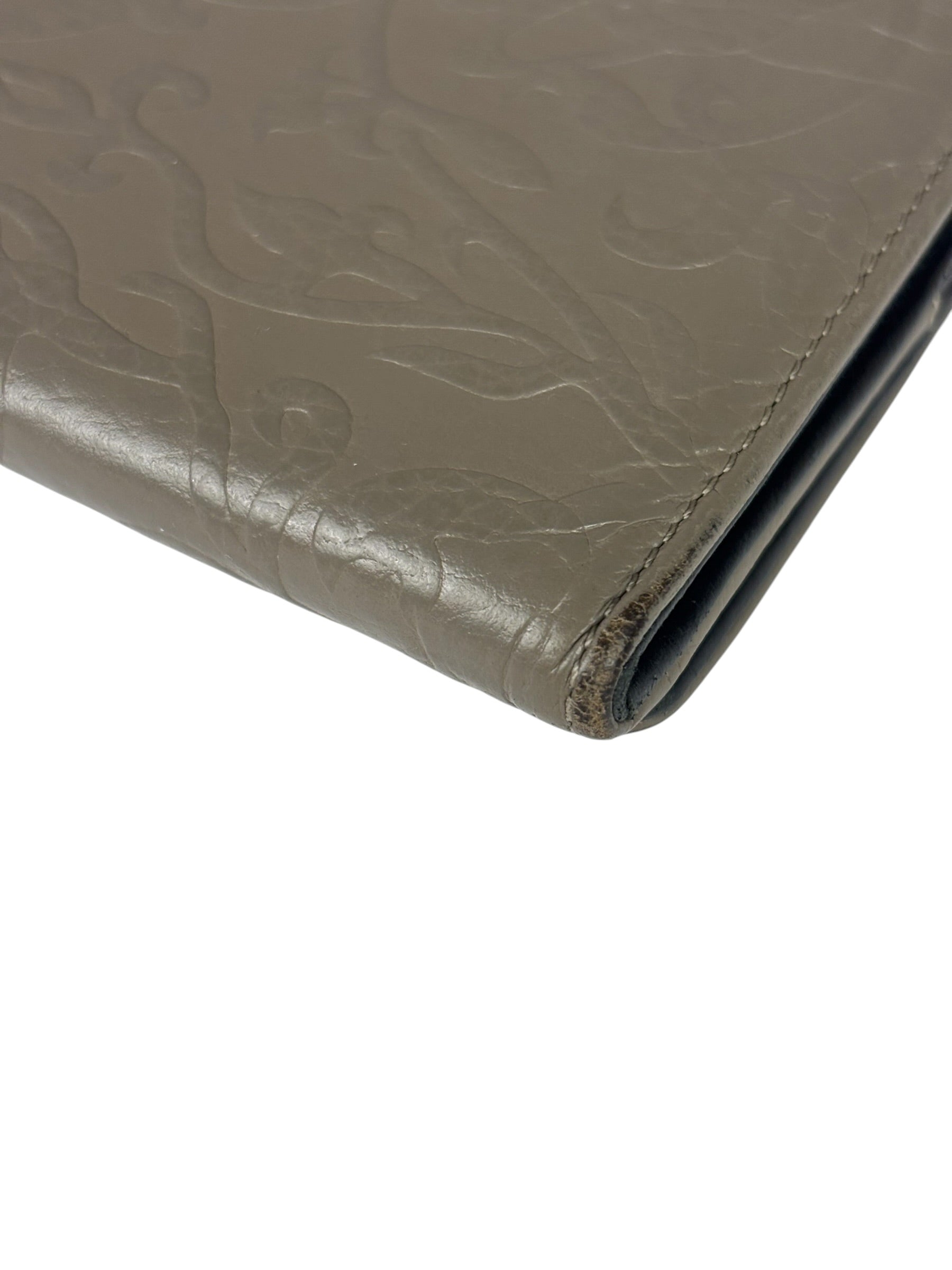 Vivienne Westwood Grey Long Flap Wallet