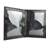 Bottega Veneta Intercciato Black Passport Holder