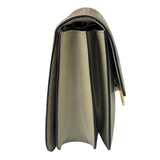 Celine Light Beige Patent Leather Classic Box Shoulder Bag