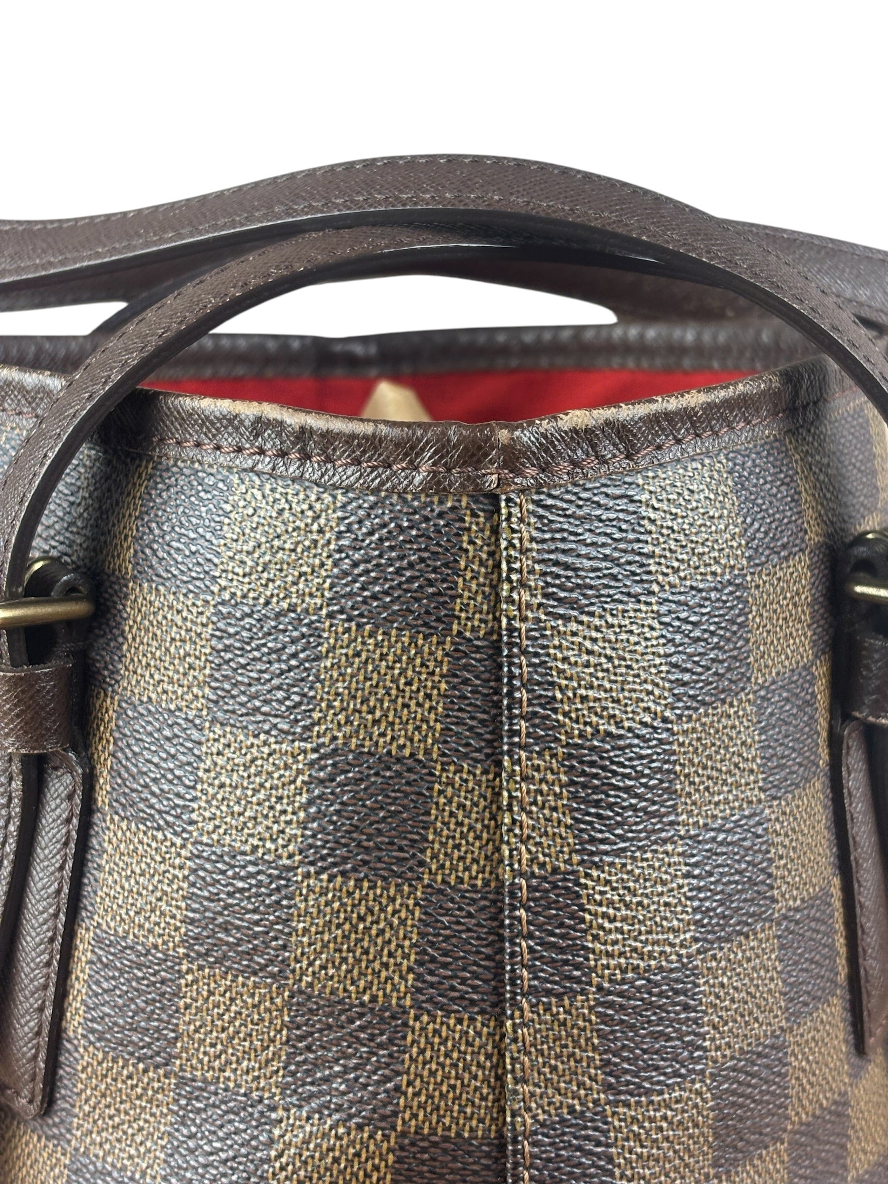 Louis Vuitton Damier Ebene Marais PM Bucket Bag