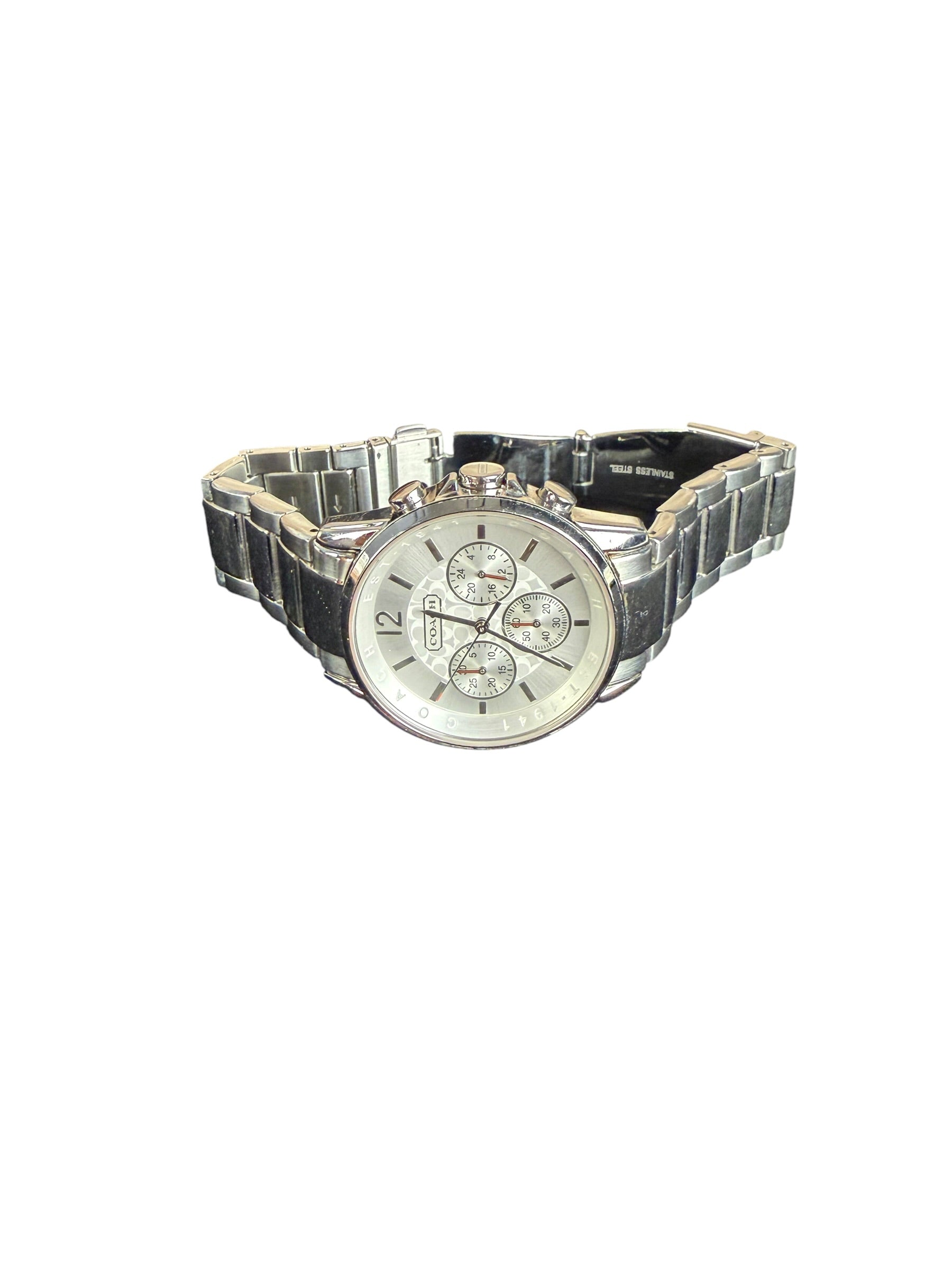 Coach Chronograph Stainless Steel Band