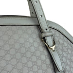 Gucci Vintage Beige Leather GG 2Way Bag