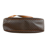 Celine Vintage Macadam Canvas Shoulder Tote