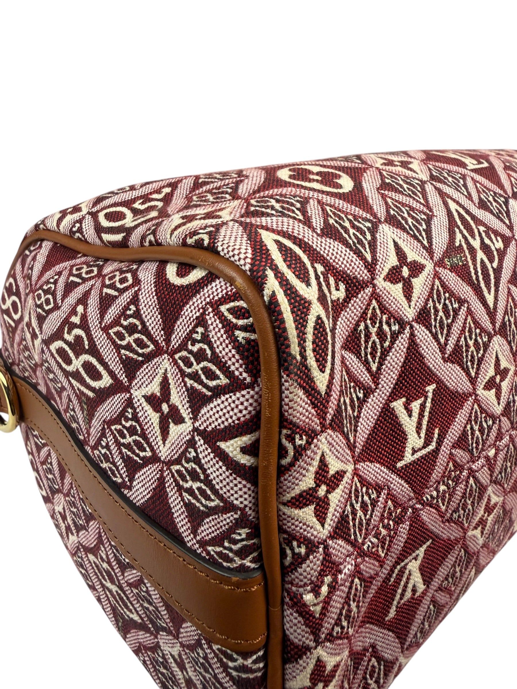 Louis Vuitton Jacquard Since 1854 Speedy Bandouliere 25