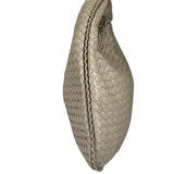 Bottega Veneta Grey Intrecciato Hobo Bag