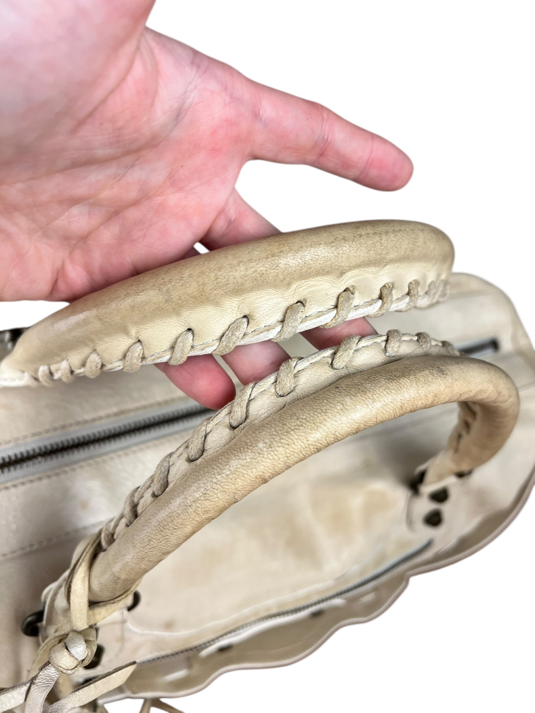 Balenciaga Beige Twiggy Le City Bag