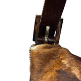 Fendi Pony Hair/Leather Trim Baguette
