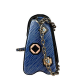 Louis Vuitton Blue Aztec Epi Leather Twist MM Bag
