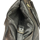 Fendi Black Leather Etniko Du Jour Shoulder Bag