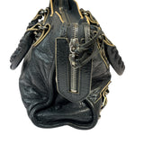 Balenciaga Charcoal Le City Small Two-Way Bag