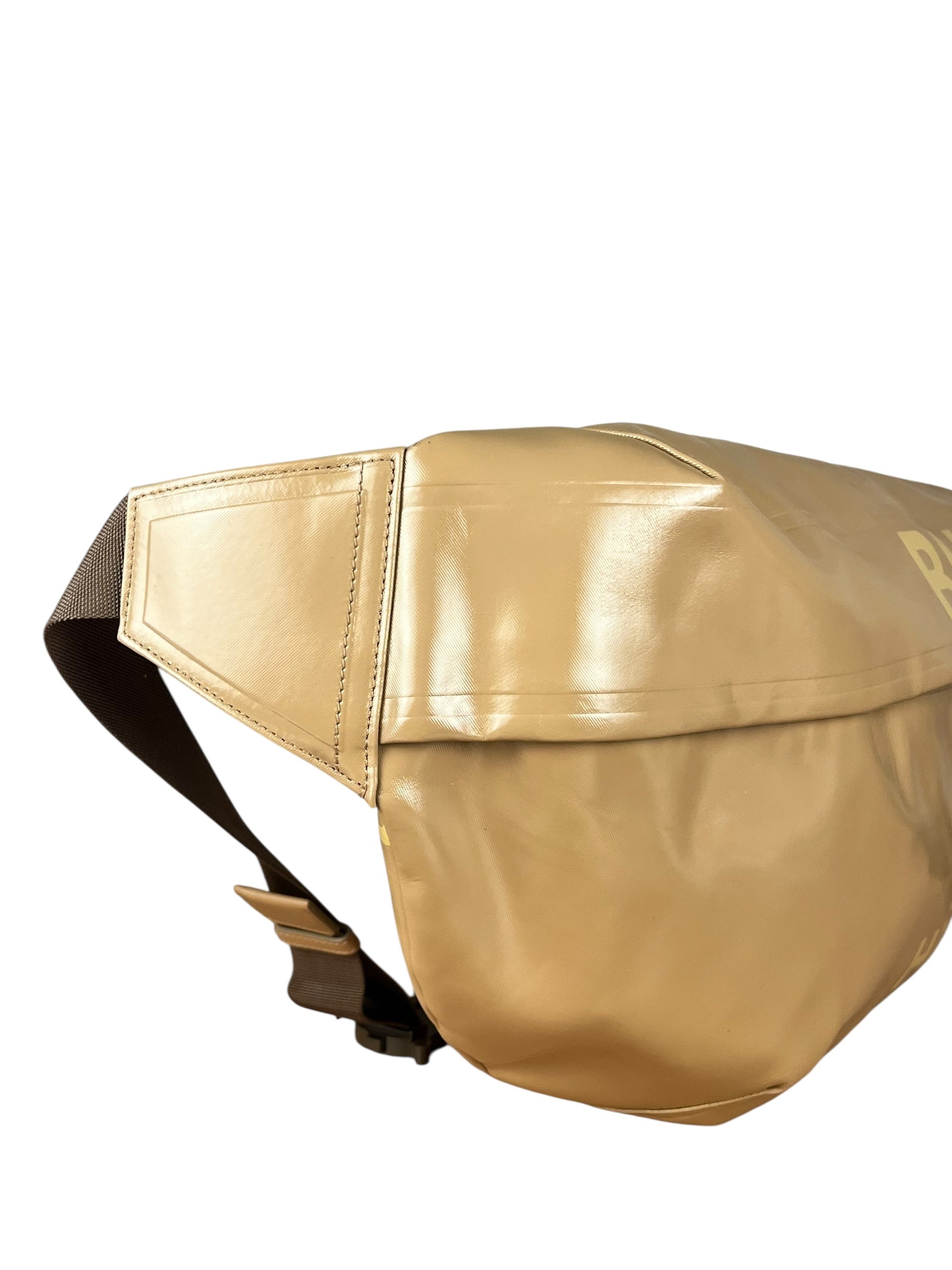 Beige Burberry Horseferry Large Beltbag