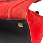 Celine Suede Luggage Phantom Tote Bag