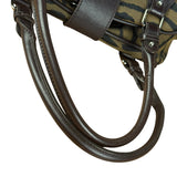Fendi Vintage Tiger Print Canvas Bowler Bag
