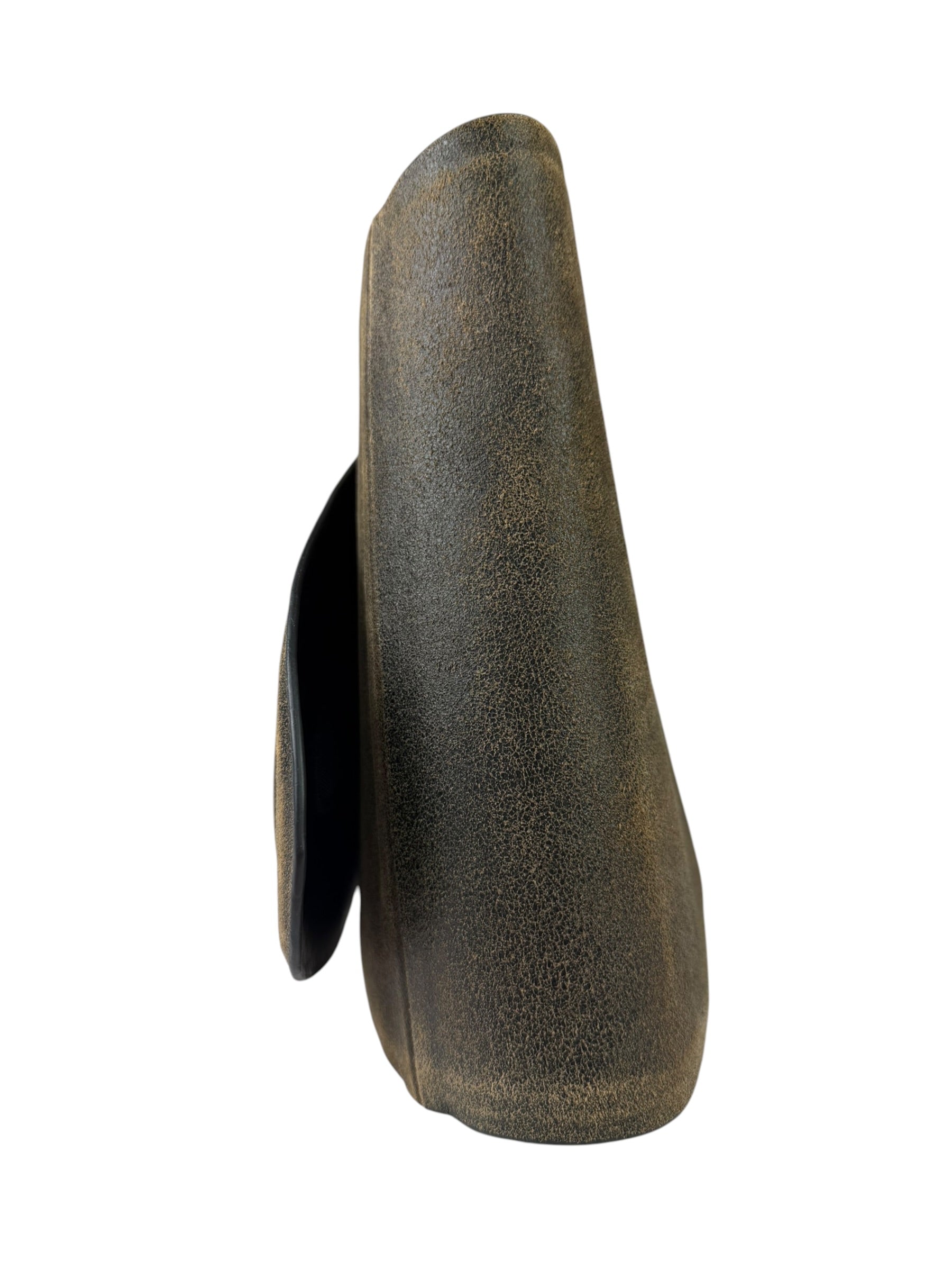 Diesel Brown/Black Leather B-Berny Belt Skirt