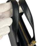 MCM Black Saffiano Leather Handbag