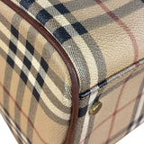 Burberry Vintage Haymarkert House Mini Boston Handbag