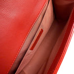 Chanel 2015 Red Medium Boy Bag