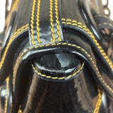 Fendi Black Patent Leather Shoulder Bag B