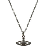 Vivienne Westwood Silver Toned Bas Relief Pendant Necklace