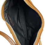 Saint Laurent Vintage Brown Leather Mini Shoulder Bag