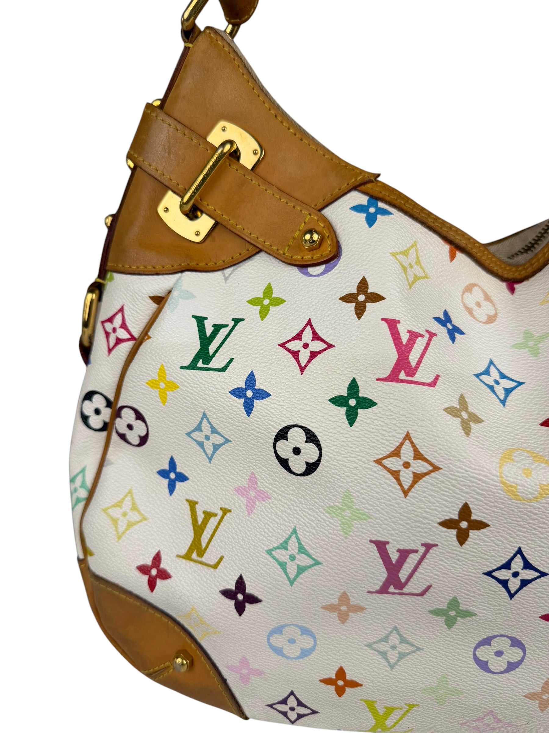 Louis Vuitton Murakami Monogram Greta Hobo Bag
