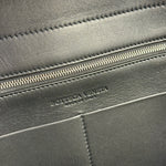Bottega Veneta Black Nappa Leather Maxi Intrecciato Padded Large Arco Shoulder Bag