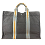 Hermes Grey Canvas Fourre Tout GM