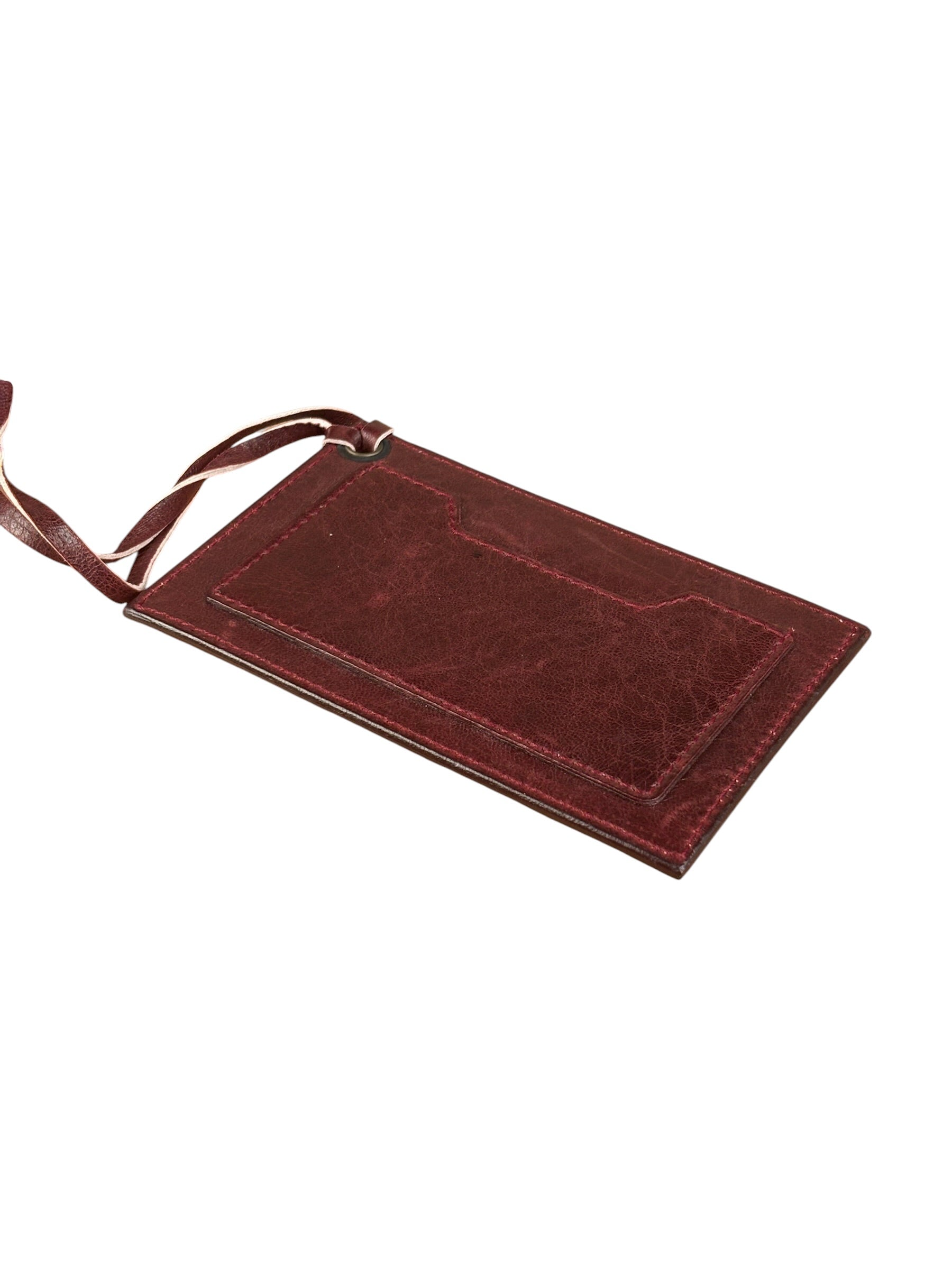 Balenciaga Vintage Burgundy Leather Moto City Two-Way Bag