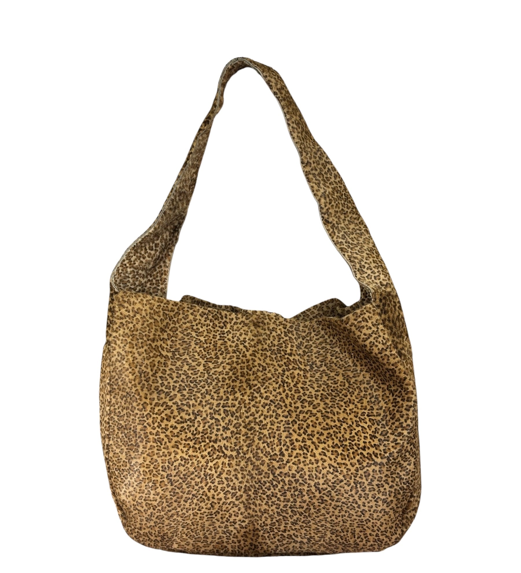 Bottega Veneta Vintage Leopard-Print Pony Hair Tote Bag