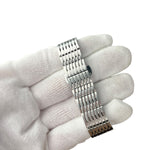 Gucci Black Tank Stainless Band