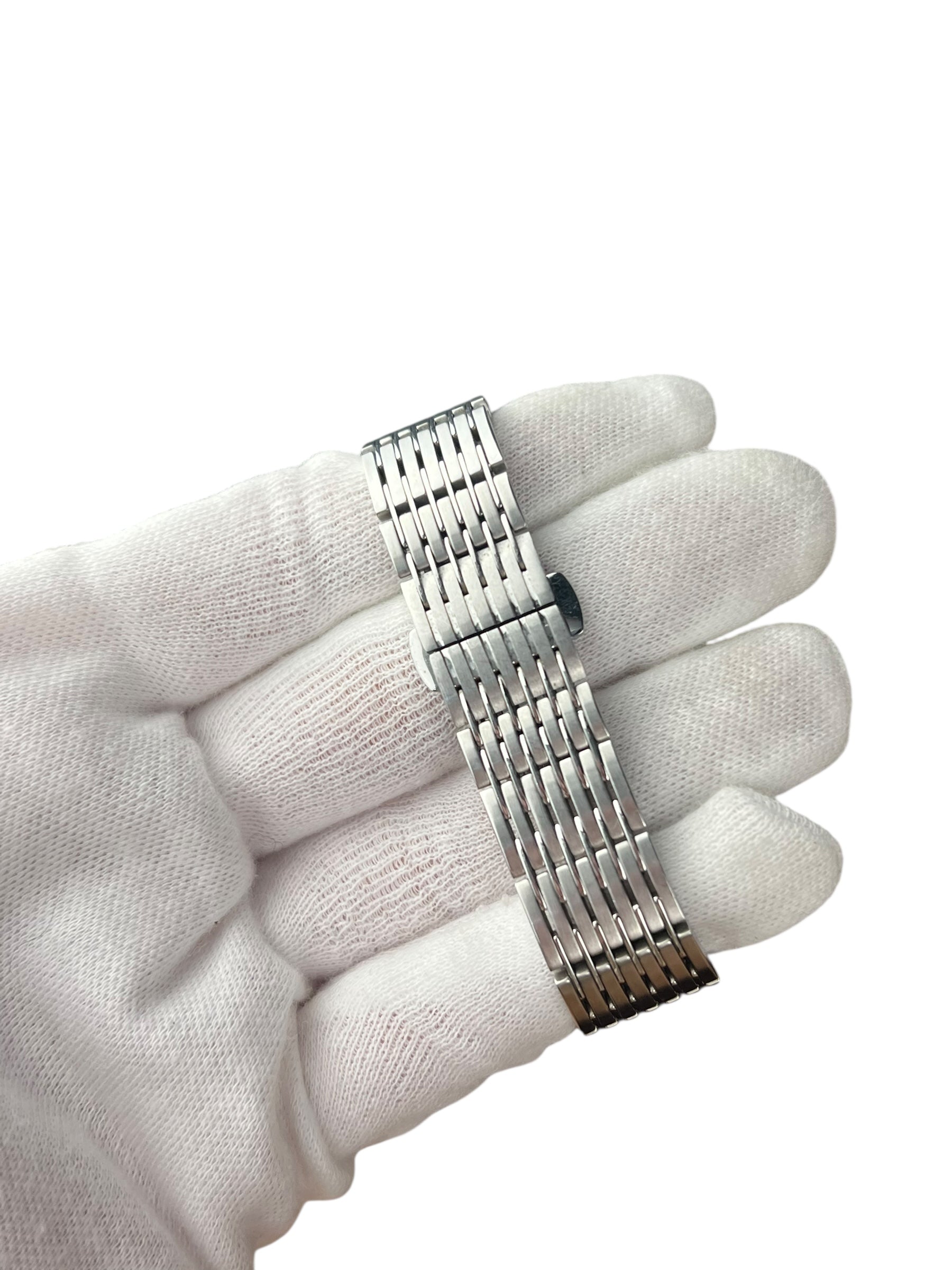 Gucci Black Tank Stainless Band