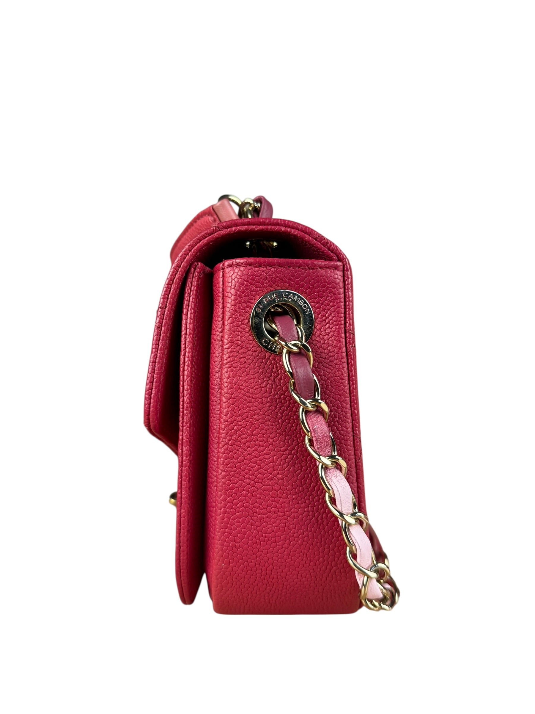 Chanel Pink Caviar Paris Cuba Thread Around Flap Bag 2018