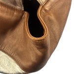 Loewe Gold/Bronze Leather Nappa Aire Handbag