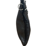 Balenciaga Black Leather Moto City Clutch Pouch